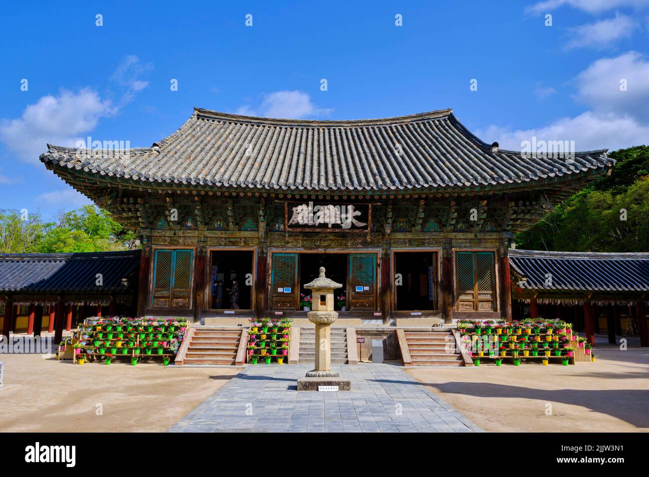 South Korea, North Gyeongsang Province, Gyeongju National Park, Gyeongju, the Bulguksa temple South Korea, North Gyeongsang Province, Gyeongju National Park, Gyeongju, the Bulguksa temple
