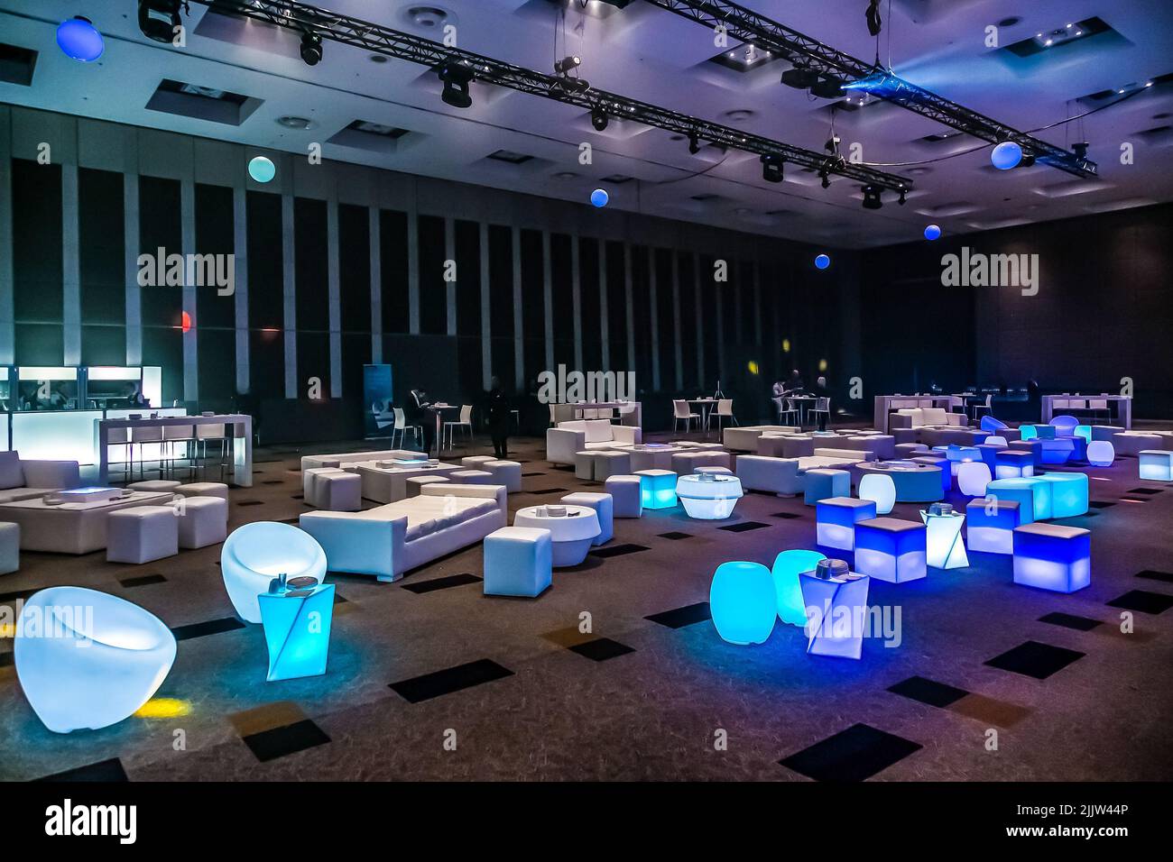 The Interior decor set up at the corporate event in Johannesburg, South