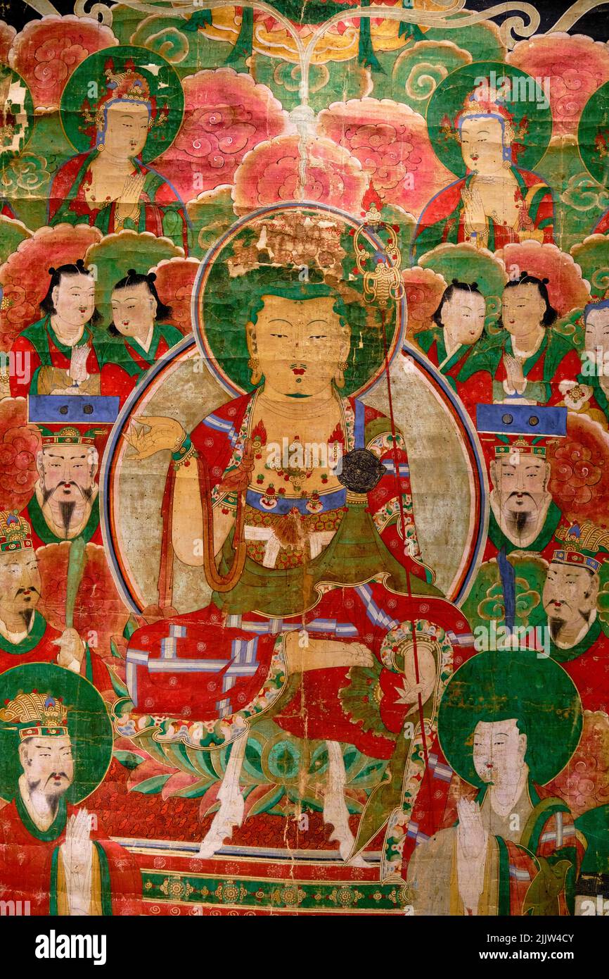 South Korea, Seoul, Yongsangu, National Museum, Ksitigarbha and the