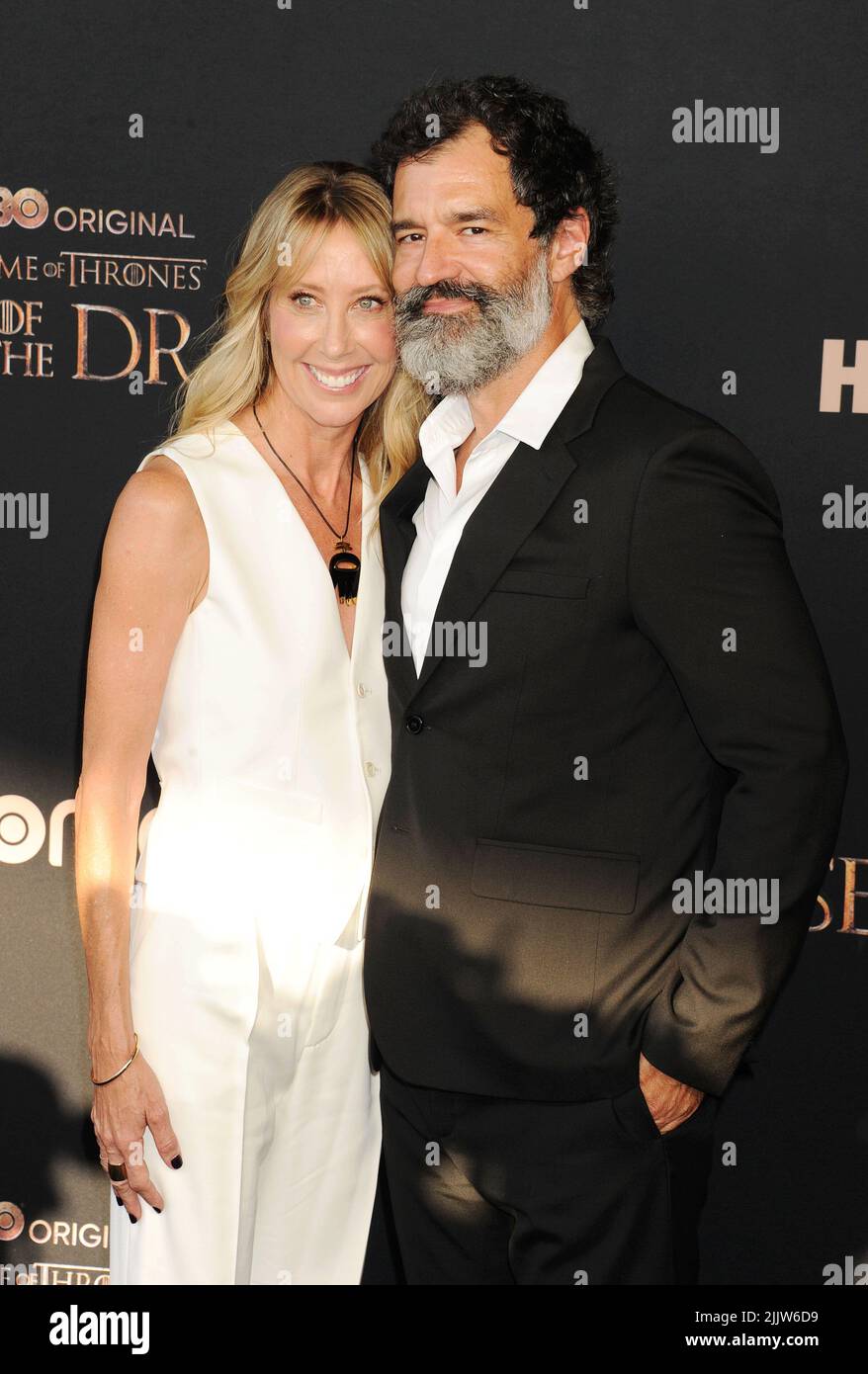 LOS ANGELES, CA JULY 27 (LR) Eve Somer and Director Greg Yaitanes