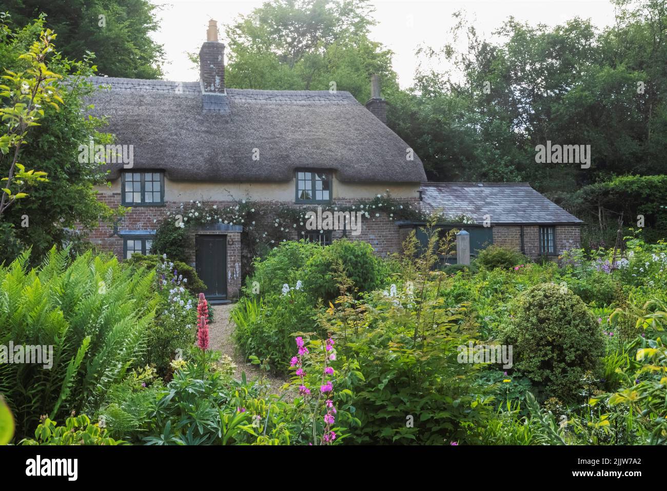 England, Dorset, Dorchester, Hardy's Cottage, Higher Bockhampton Village, The Birthplace of the English Author Thomas Hardy Stock Photo