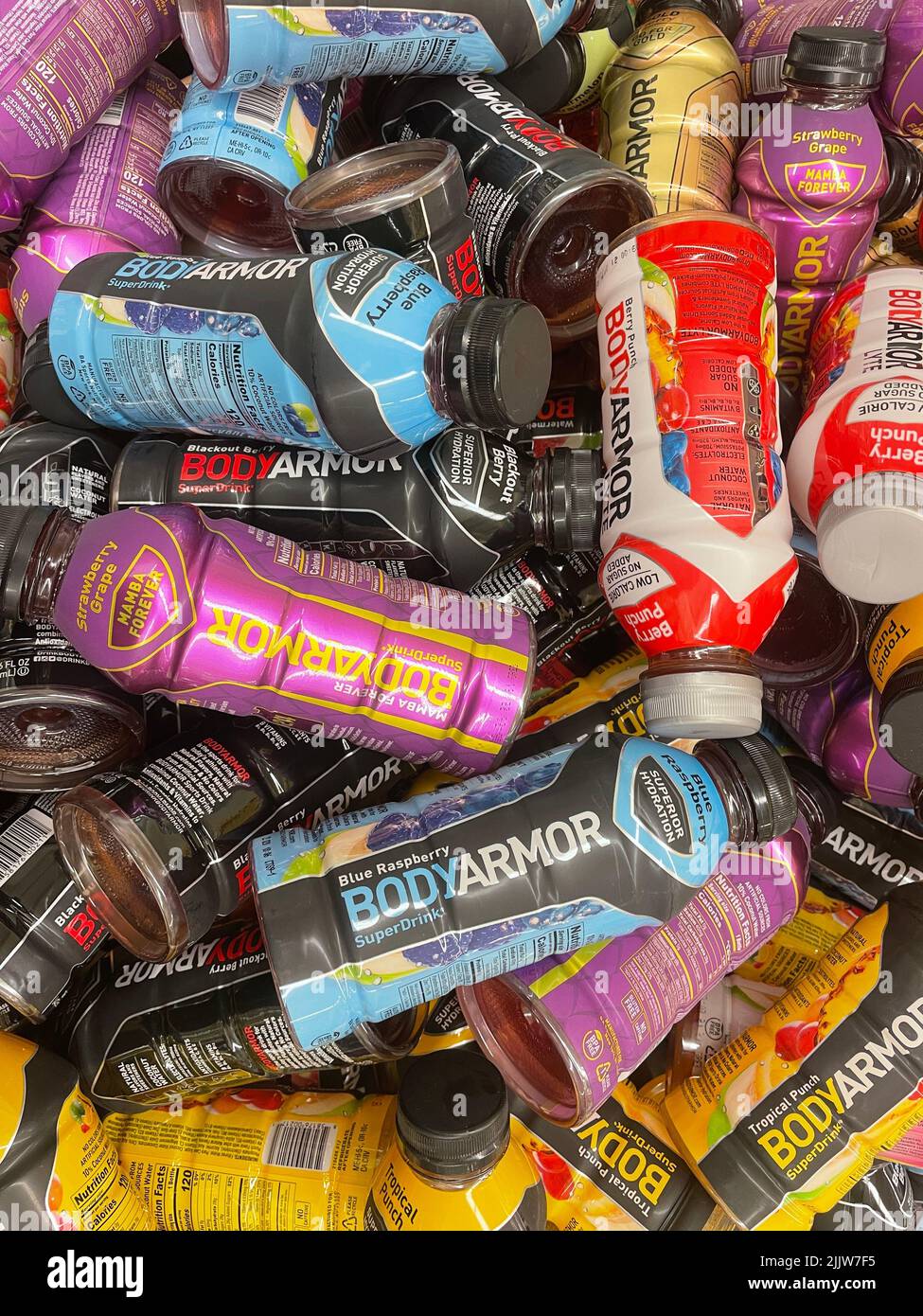 Grovetown, Ga USA 03 20 22 Retail store display of Body Armor sports