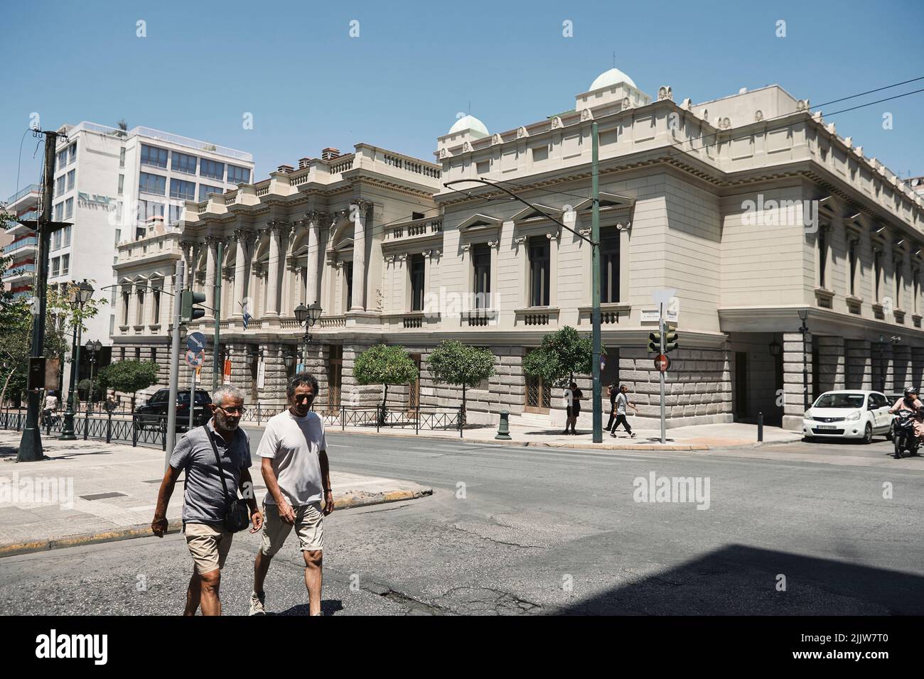 national theater greece Stock Photo