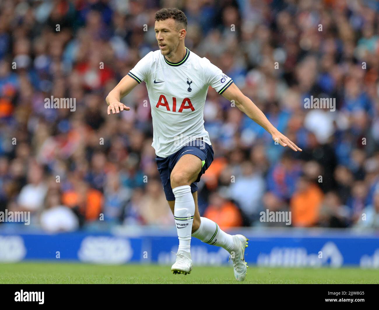 Tottenham Hotspur's Ivan Perisic during a pre-season friendly match at Ibrox Stadium, Glasgow. Picture date: Saturday July 23, 2022. Stock Photo