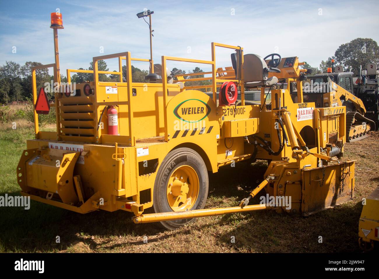 Augusta, Ga USA 04 22 22 Industrial road paving machinery Weiler