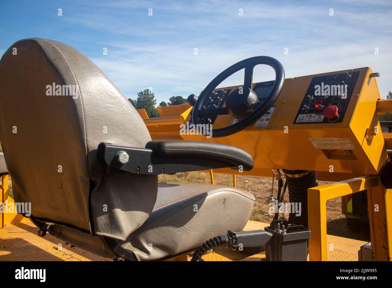 Augusta, Ga USA 04 22 22 Industrial road paving machinery Weiler