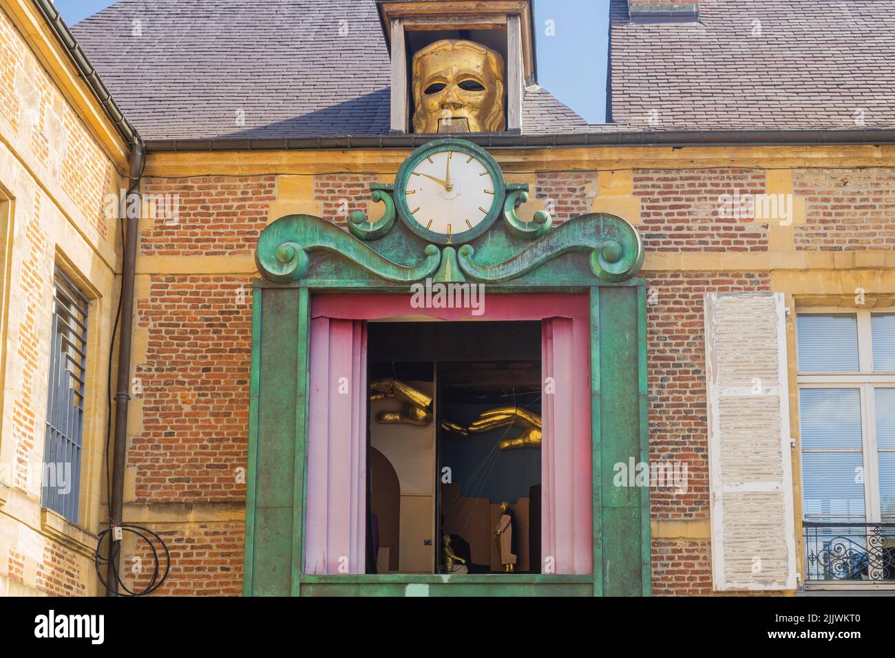 14.07.2 22 Charleville-Mézières, Ardennest, Gran d Est, France. World famous puppet museum Stock Photo