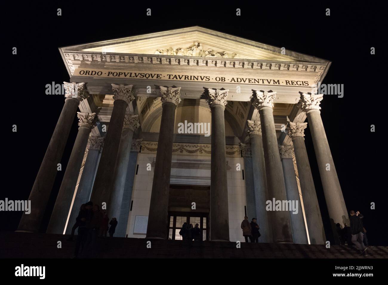 The church of Gran Madre di Dio Stock Photo - Alamy