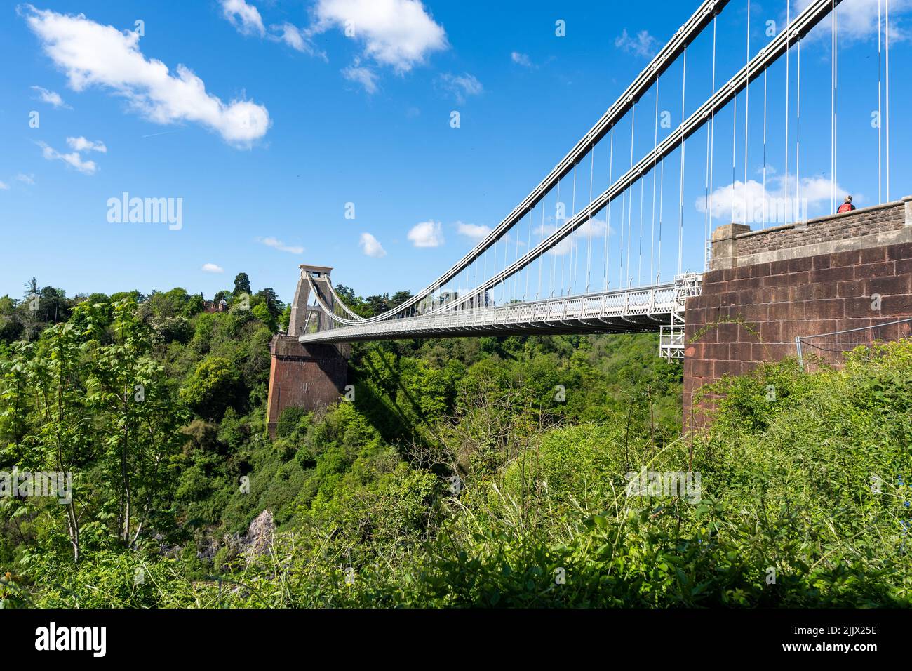 Clifton bridge construction hi-res stock photography and images - Alamy