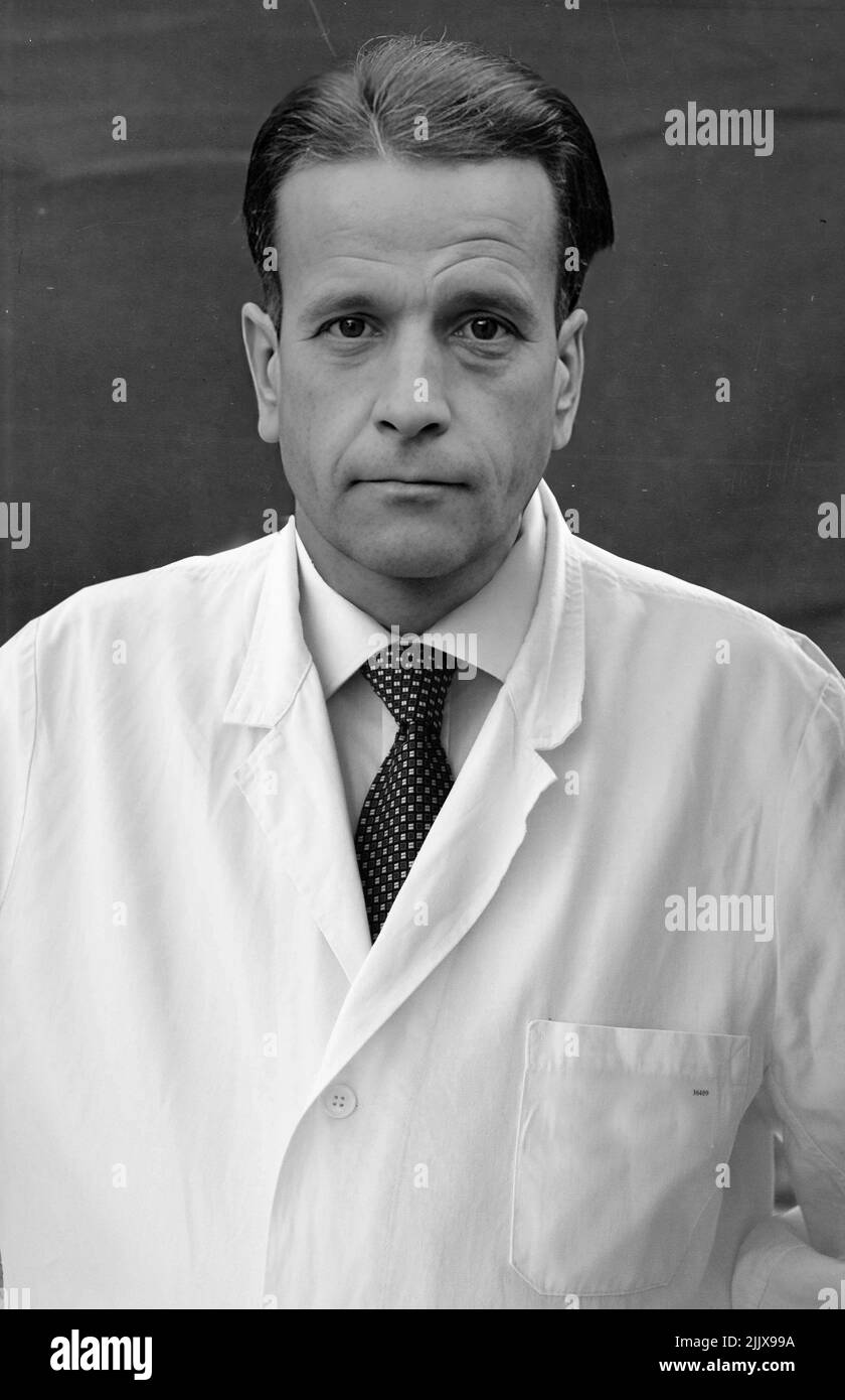Waldemar Hoven, Nazi physician Stock Photo