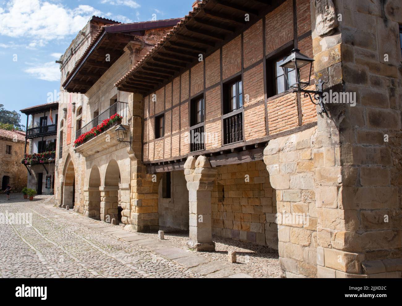 Torre de Don Borja, Santillana del Mar Stock Photo