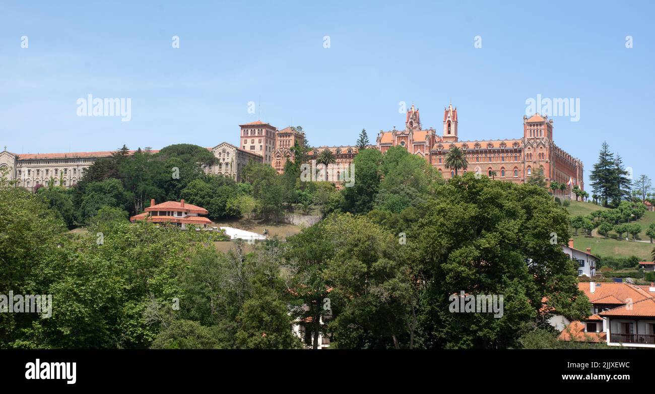 The Comillas Pontifical University Stock Photo - Alamy