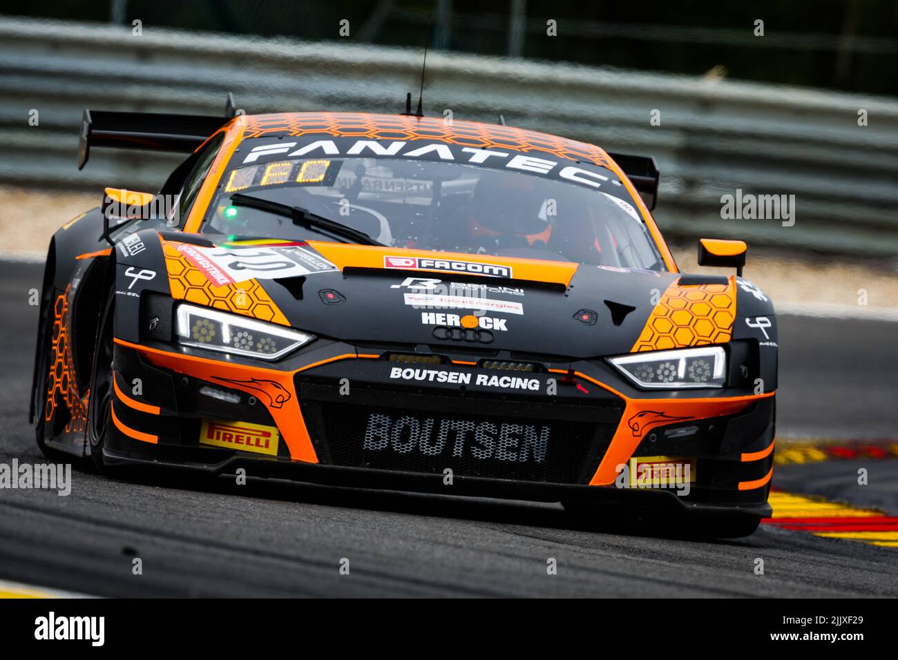 Francorchamps, Belgique. 28th July, 2022. 10 Boutsen Racing, Audi R8 ...