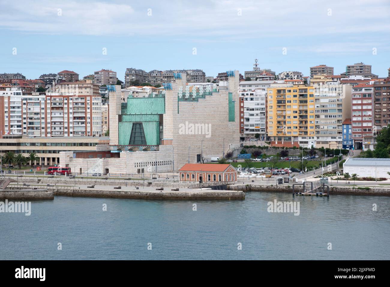 Palace of Congresses and Festivals of Cantabria Stock Photo
