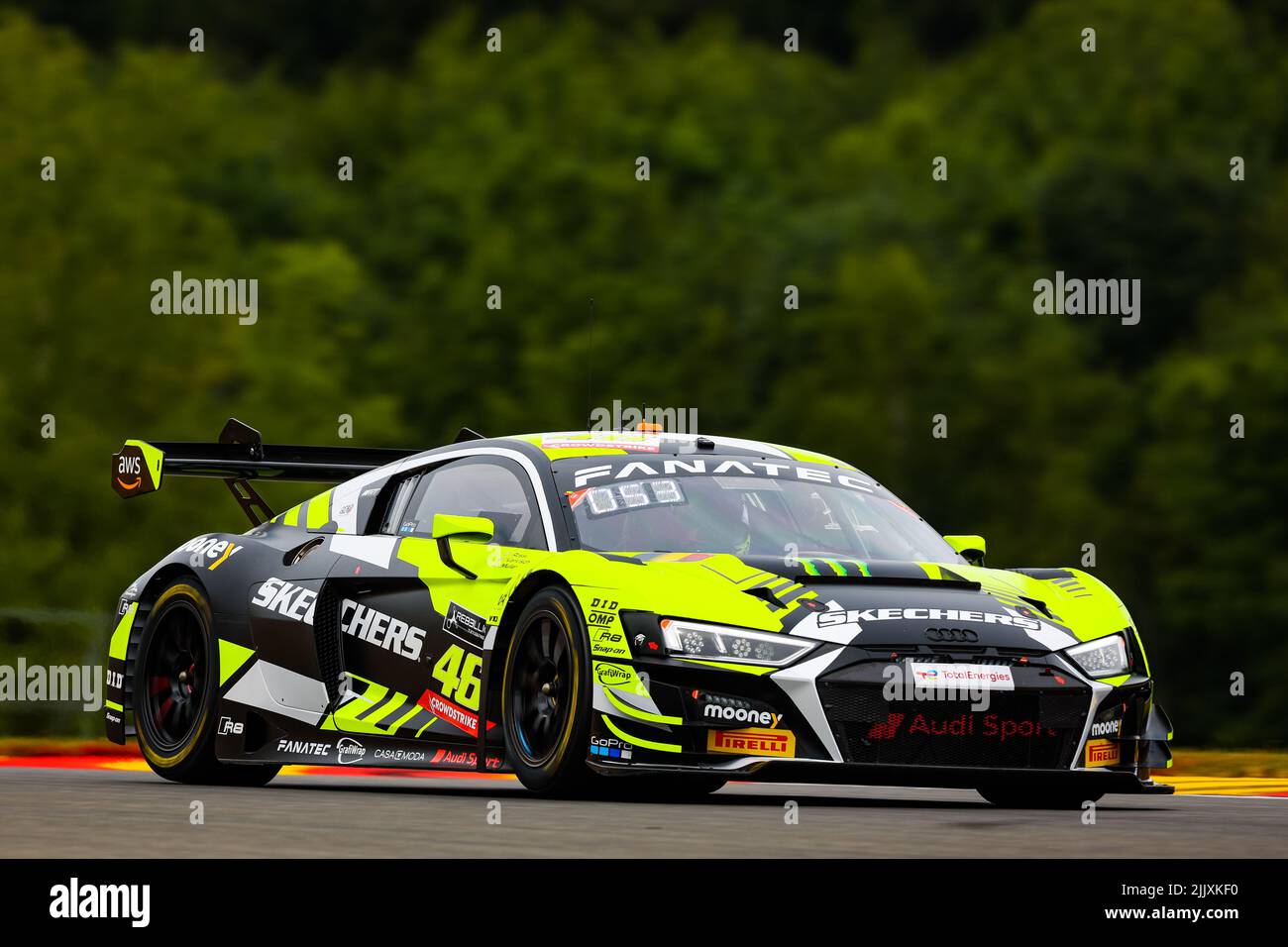46 Audi Sport Team WRT, Audi R8 LMS evo II GT3 of Frederic VERVISCH ...