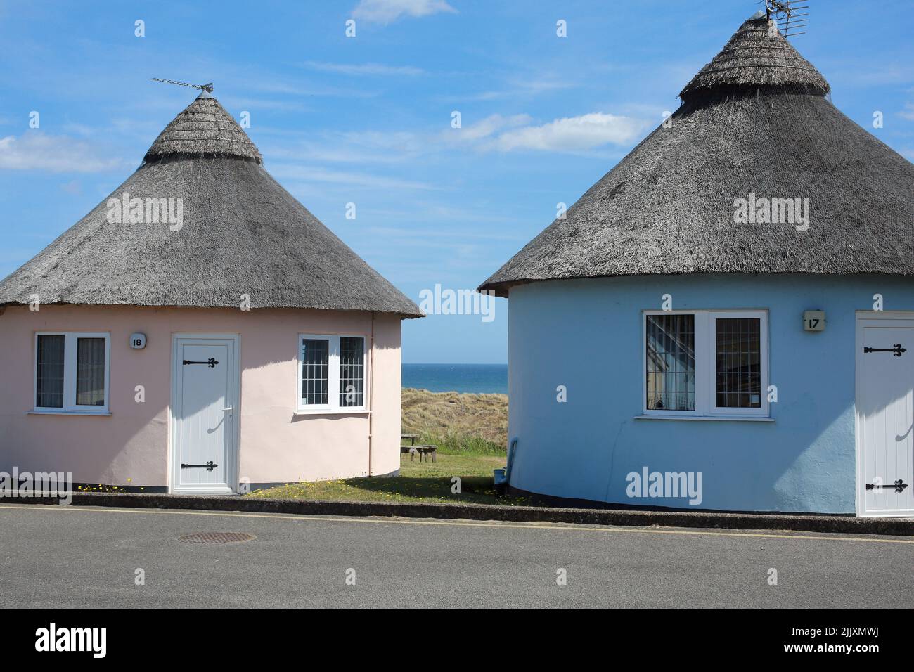 Winterton-on-sea, Great Yarmouth, Norfolk, East Anglia, England. Stock Photo