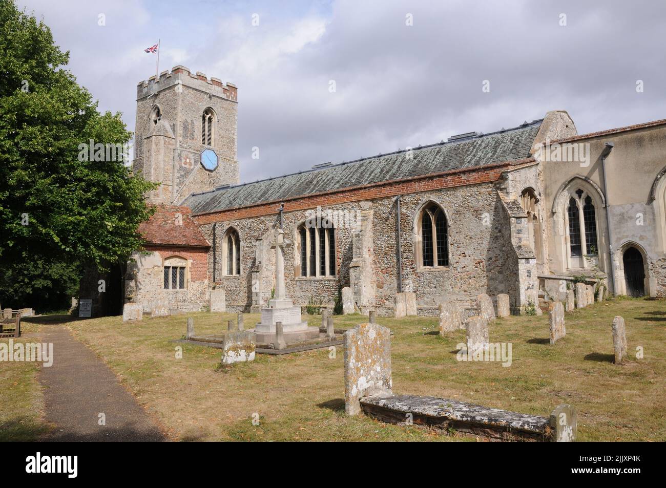 St Peter & St Paul Church, Kedington, Suffolk Stock Photo Alamy