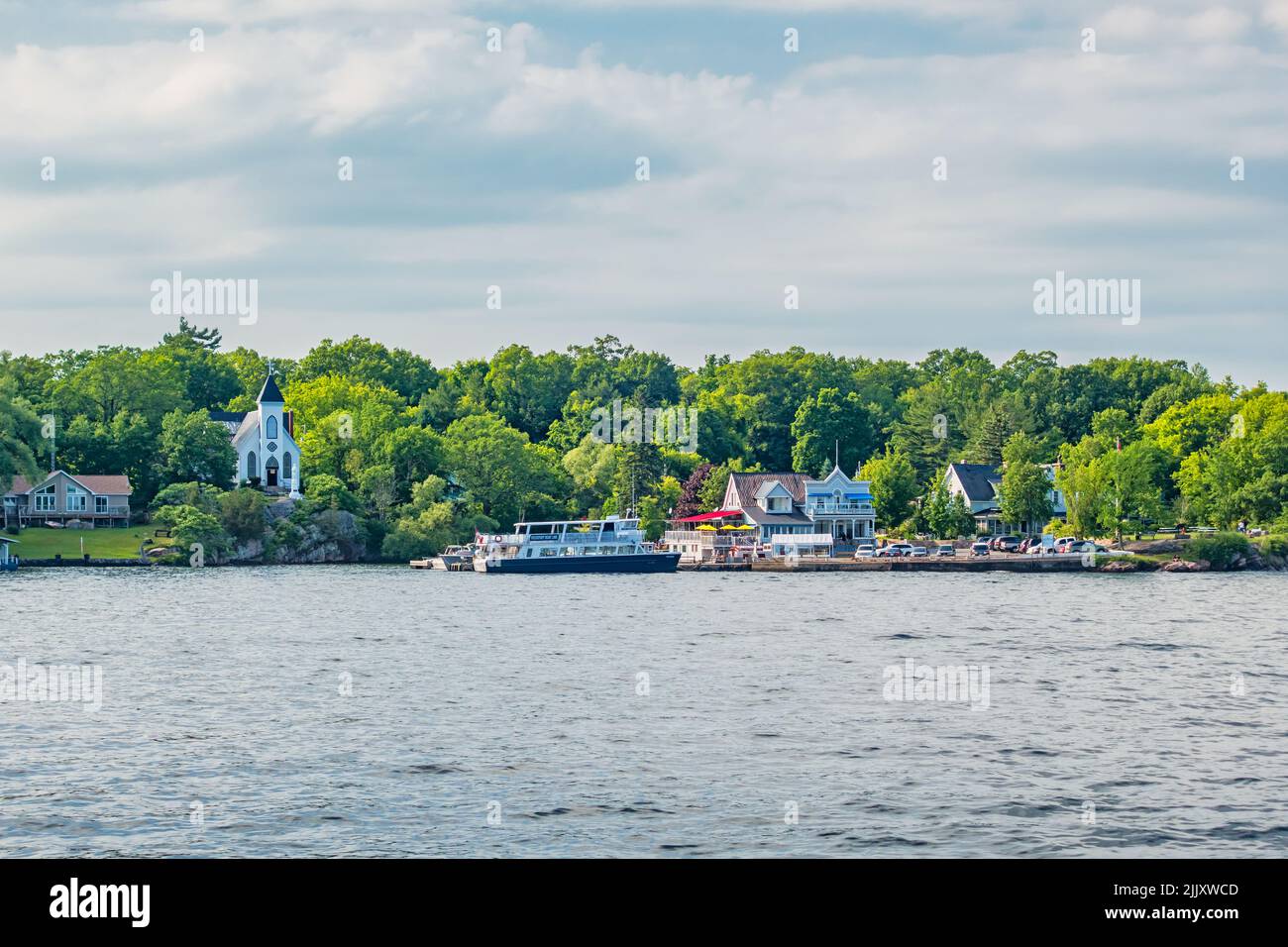The town of Rockport, Ontario, Canada Stock Photo