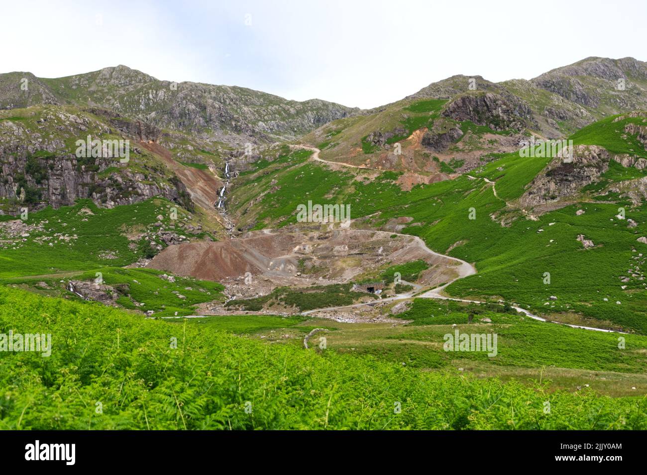 Coppermines Valley in the English Lake District Stock Photo