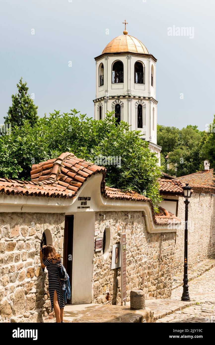 The Saints Konstantin and Elena Church in the Old Town of Plovdiv, Bulgaria, Eastern Europe, Balkans, EU Stock Photo