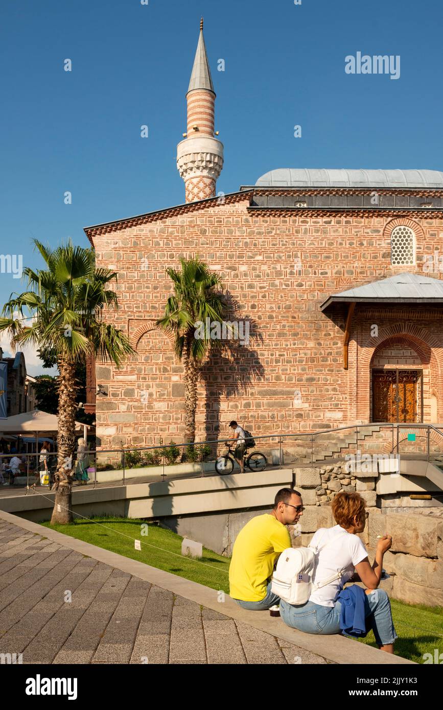 Dzhumaya Mosque in Plovdiv, Bulgaria, Eastern Europe, Balkans, EU Stock Photo