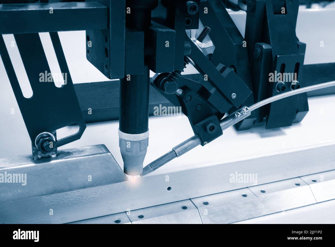 Cutting Of Metal From Laser Modern Industrial Technology Concept Stock a-history-of-lasers-in-manufacturing-laser-cutting-services-in-portland
