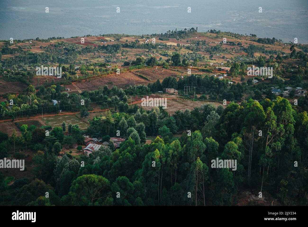 Iten Rift Valley Great Rift Valley, view on scenery from Iten in Kenya. Place where are ...