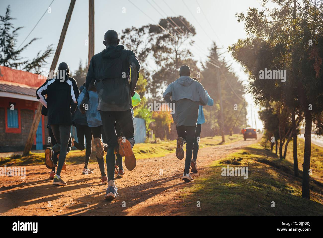Marathon preparation in Kenya, in the City of Iten, home of champions