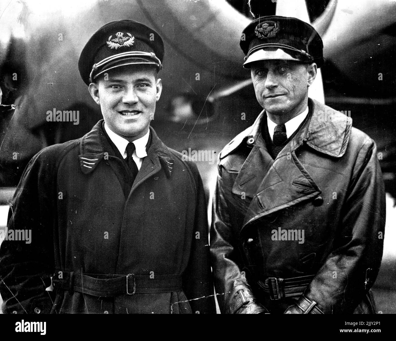 Dutch Royal Plane Black And White Stock Photos Images Alamy