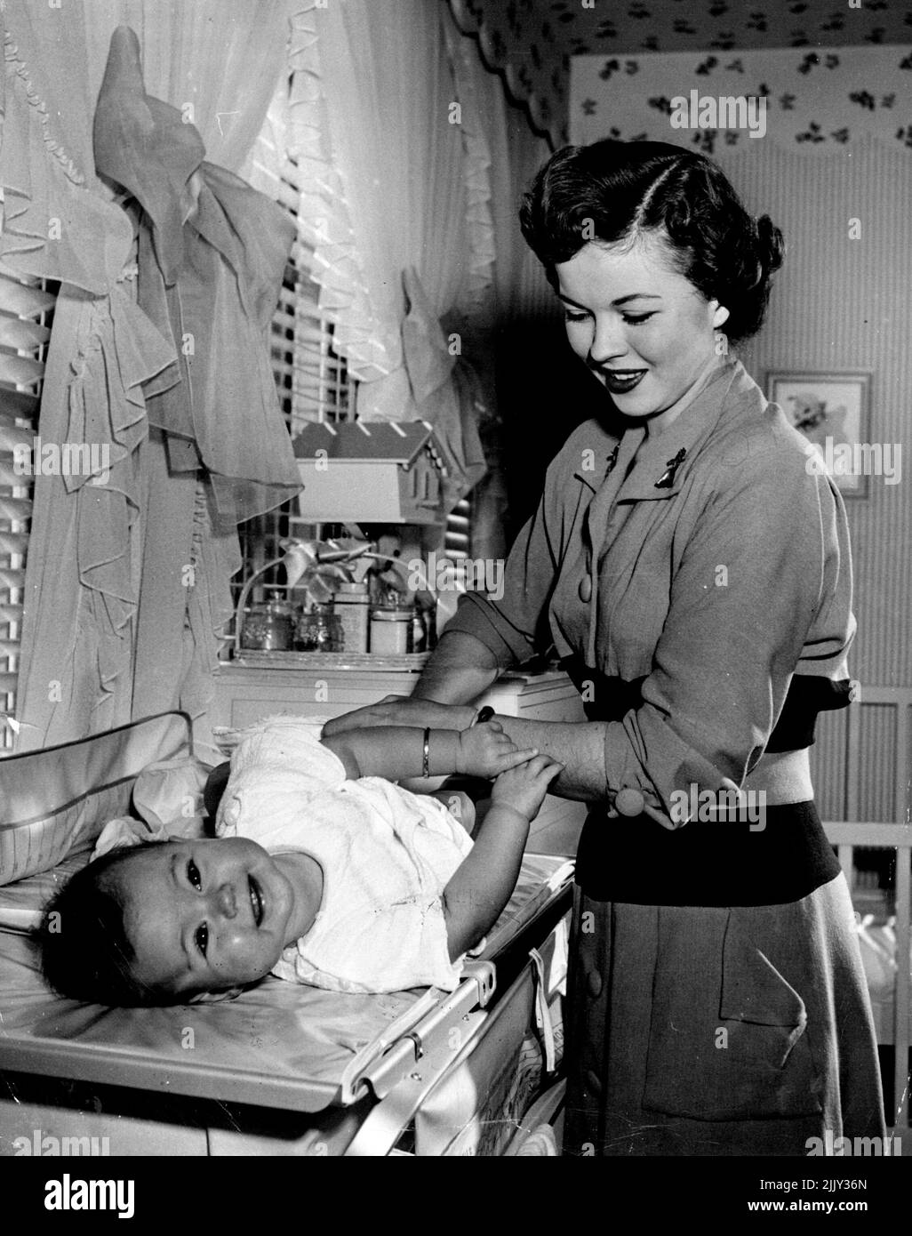 Shirley takes her motherhood role seriously, employs a nurse fulltime ...