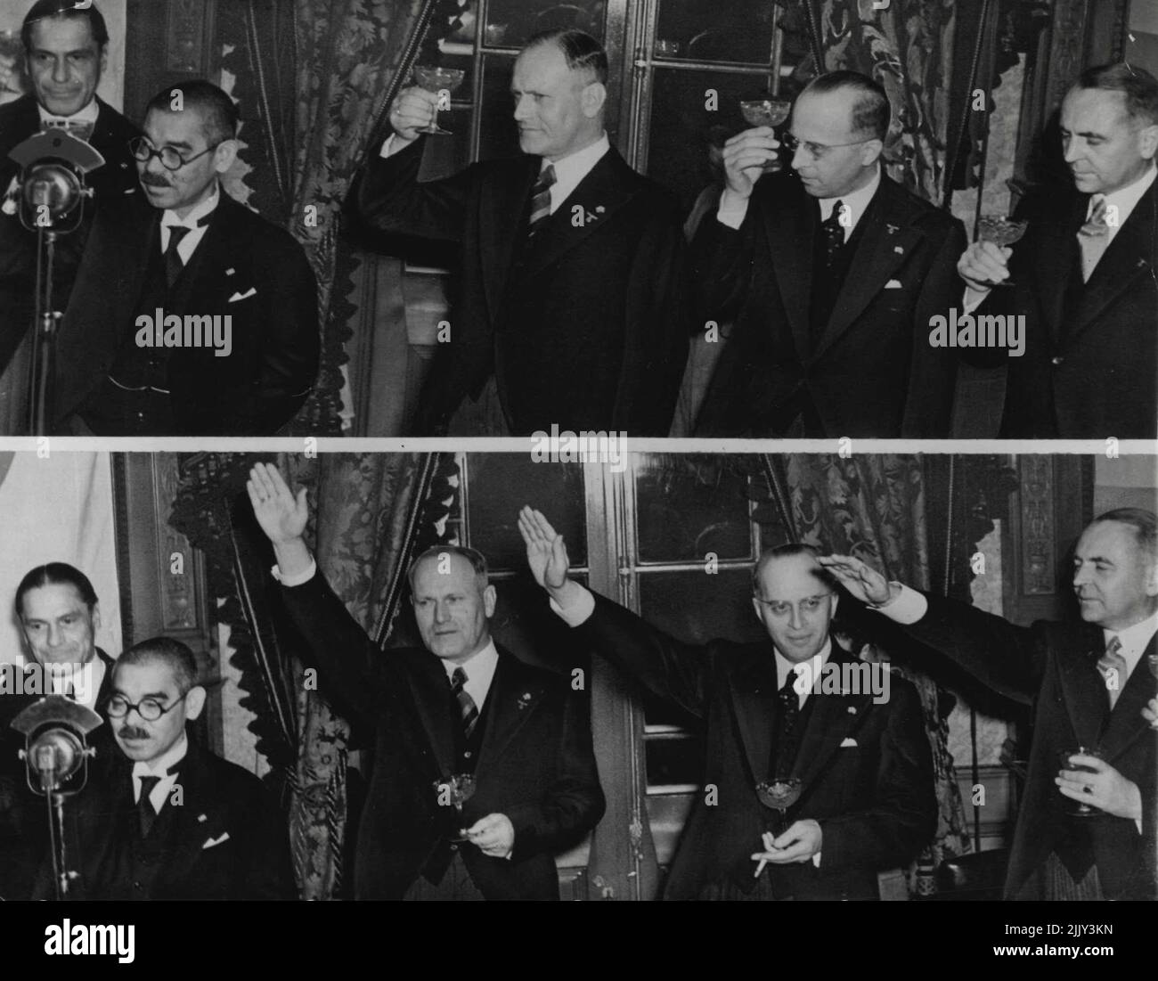Japan alliance germany italy 1940 hi-res stock photography