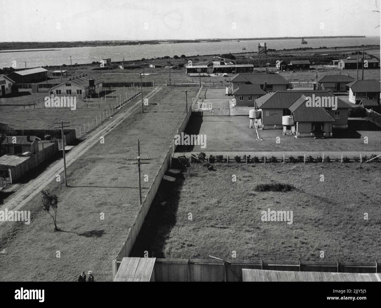 Quarantine Station - Brisbane And Suburbs. November 06, 1947. Stock Photo