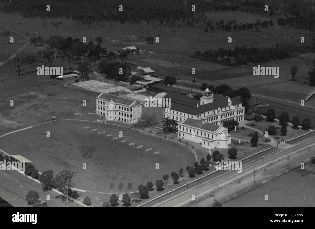 Nudgee Catholic College, Brisbane. September 01, 1937. (Photo by The Telegraph Feature Service). Stock Photo