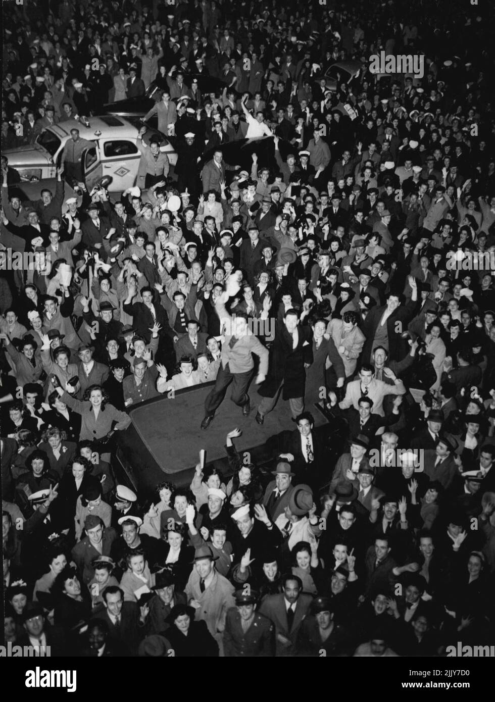 VE Day Celebrations New York. May 21, 1945 Stock Photo Alamy