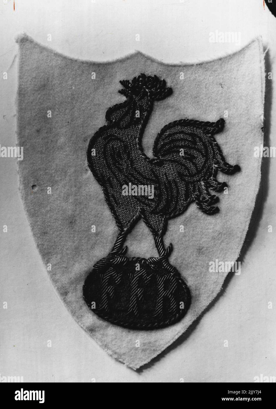 Football Emblems. March 25, 1955 Stock Photo - Alamy