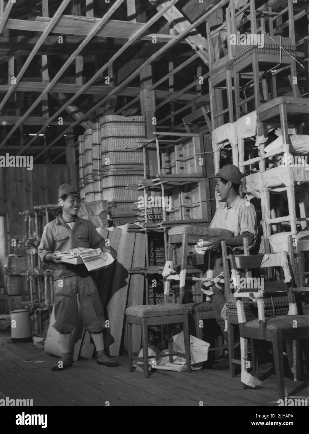 Japanese People. November 27, 1951 Stock Photo Alamy