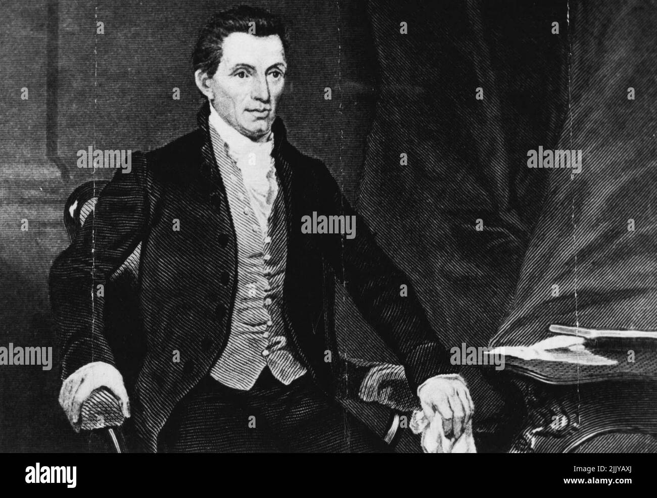 He was he fifth U.S. President, his name James Monroe. March 2, 1950