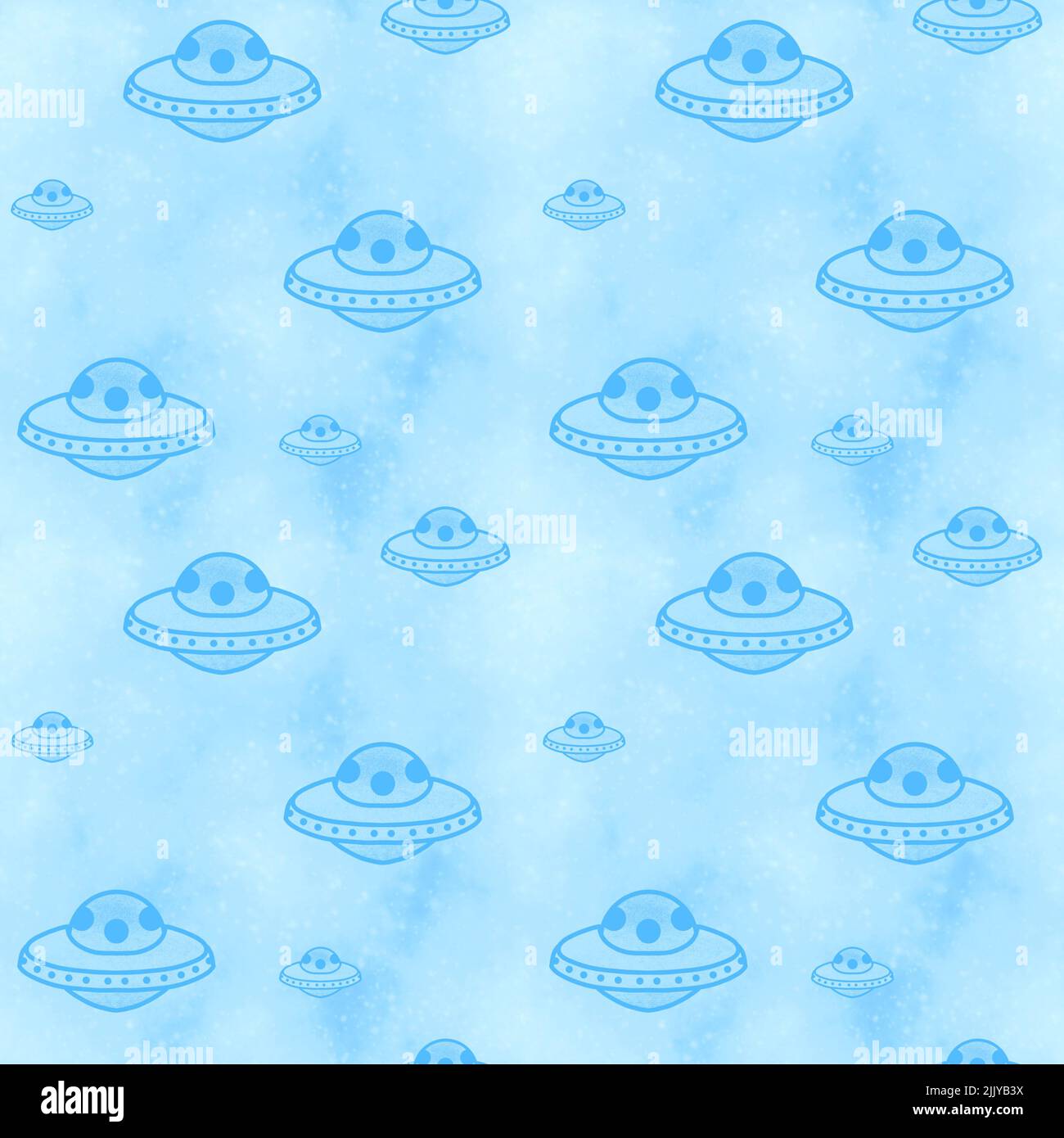 Spaceship seamless ufo pattern for kids and clothes print and ...