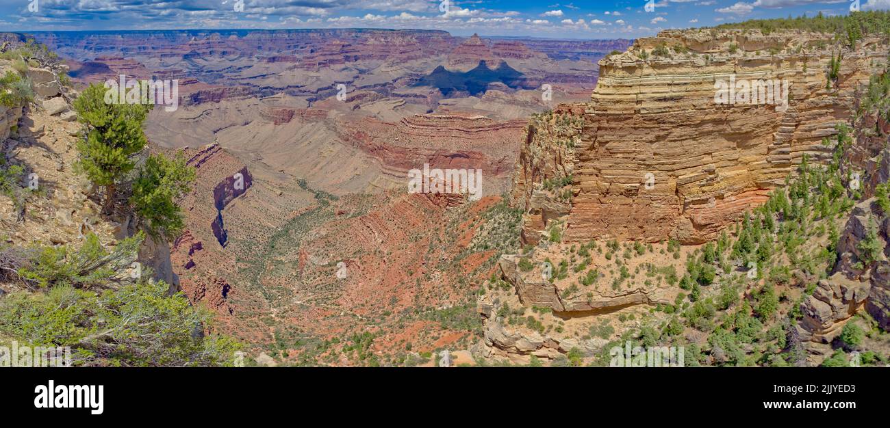 Grand Canyon Arizona viewed east of the Thor's Hammer Overlook Stock Photo Alamy