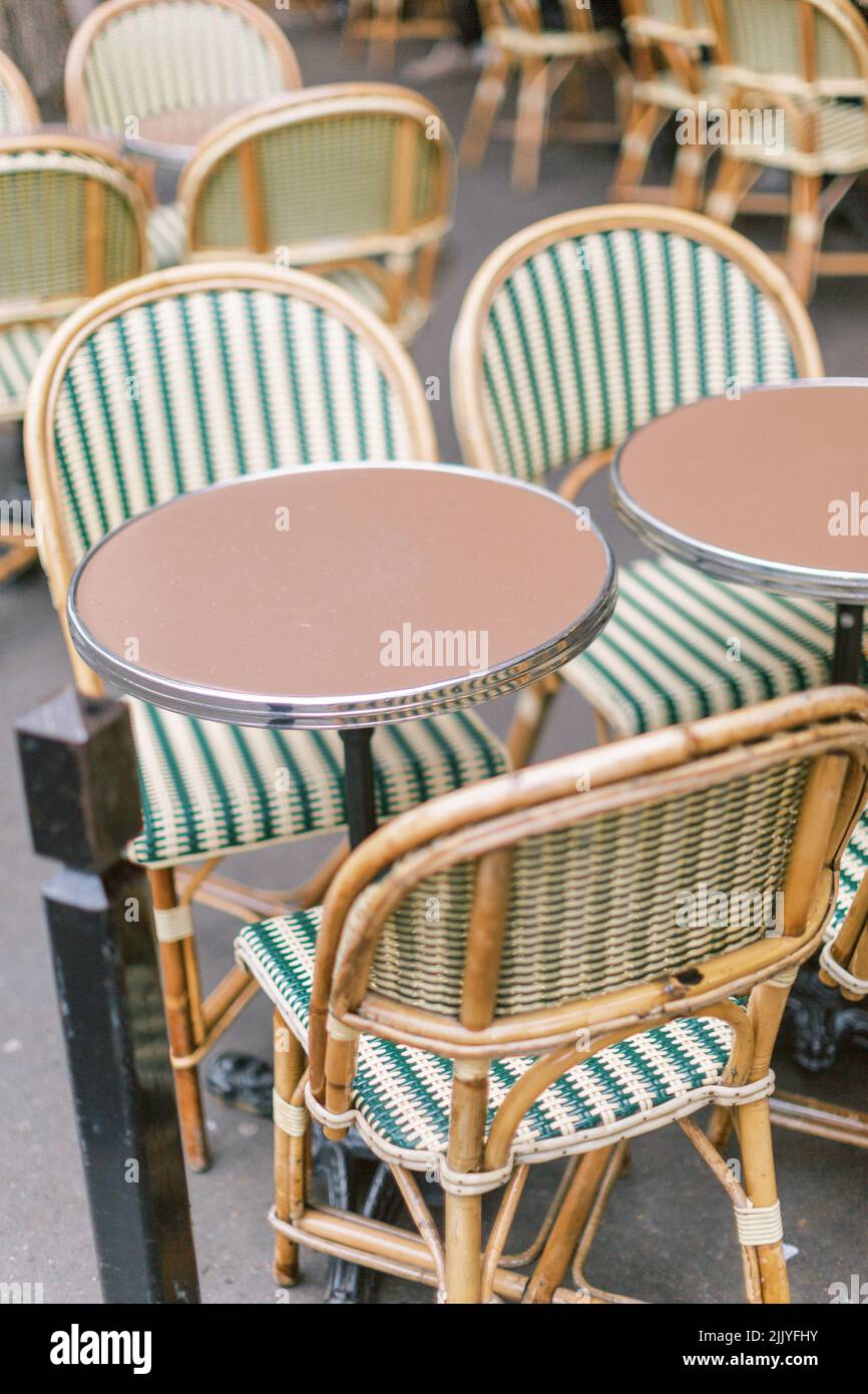 French cafe chairs and table deals