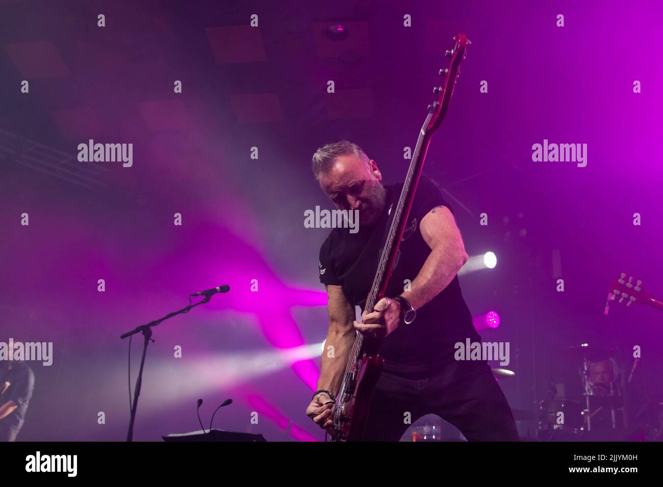 Peter Hook & The Light - Barrowland Glasgow 28th July 2022 Credit: Glasgow Green at Winter Time/Alamy Live News Stock Photo
