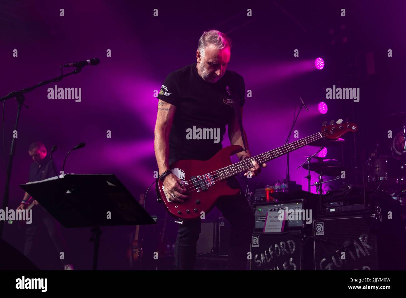 Peter Hook & The Light - Barrowland Glasgow 28th July 2022 Credit: Glasgow Green at Winter Time/Alamy Live News Stock Photo