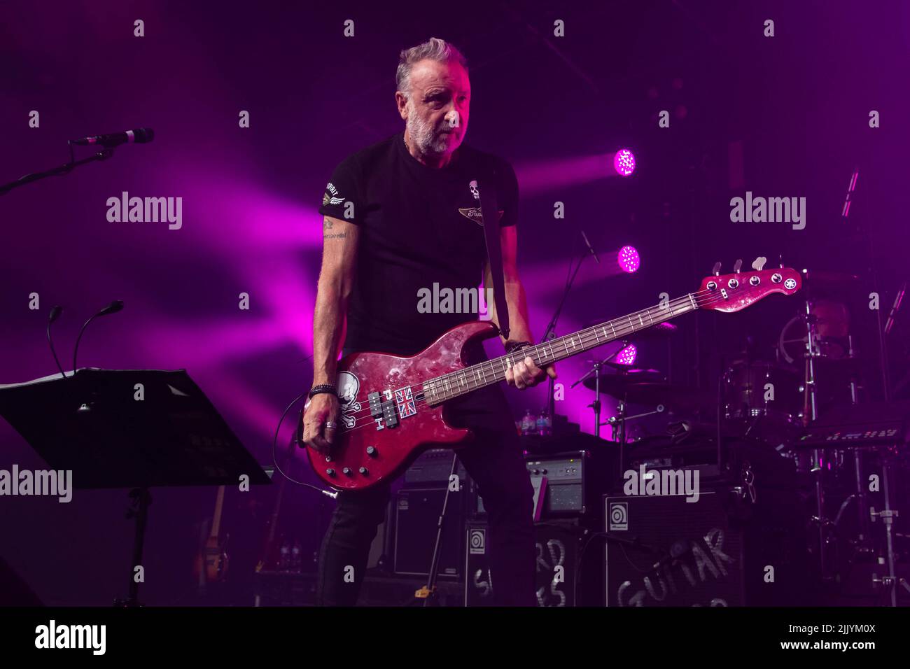 Peter Hook & The Light - Barrowland Glasgow 28th July 2022 Credit: Glasgow Green at Winter Time/Alamy Live News Stock Photo