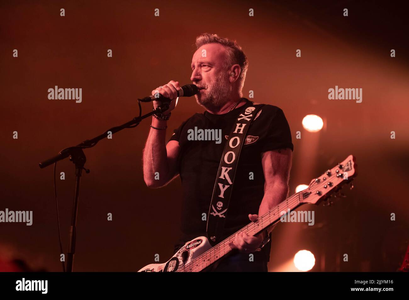 Peter Hook & The Light - Barrowland Glasgow 28th July 2022 Credit: Glasgow Green at Winter Time/Alamy Live News Stock Photo