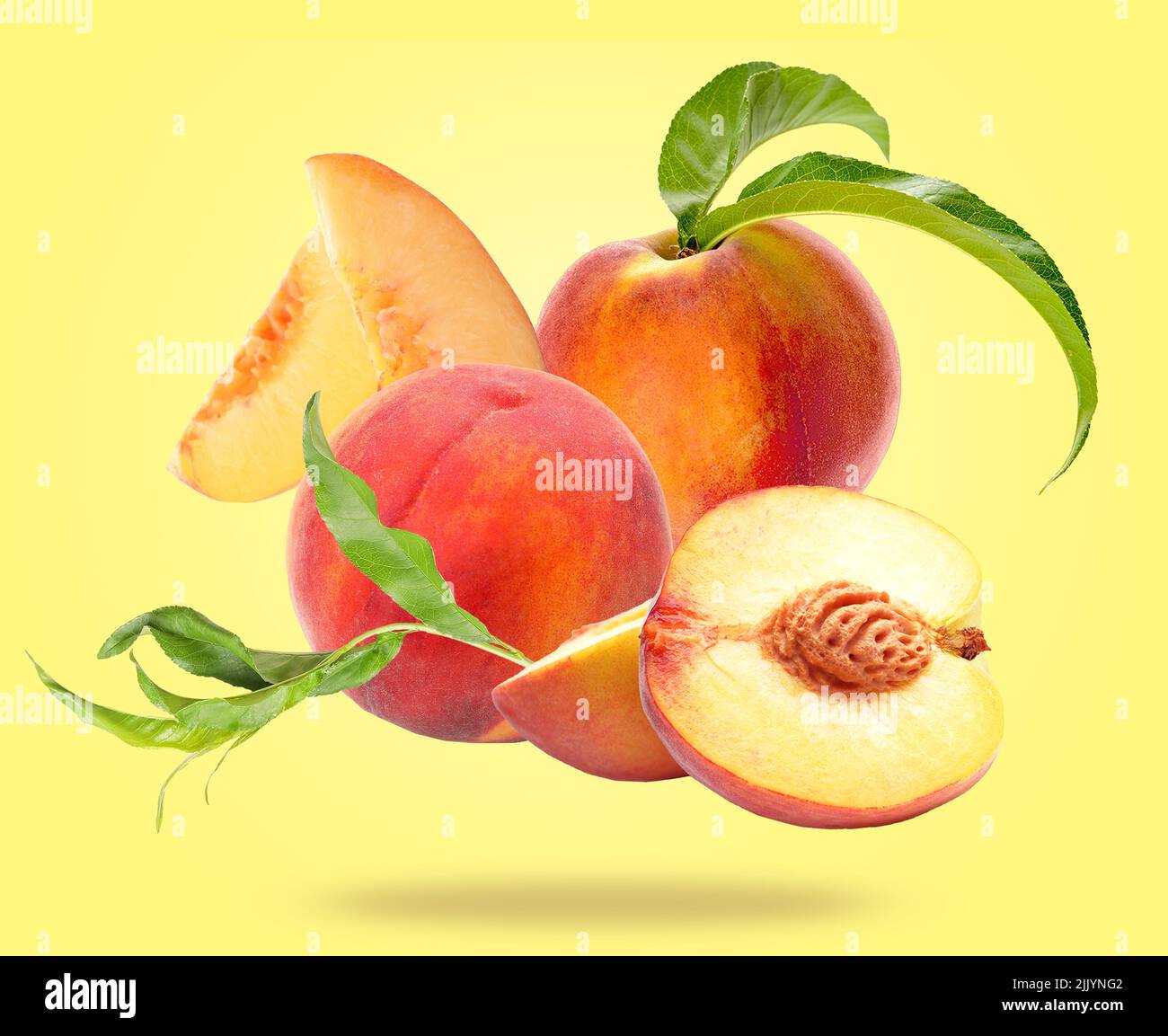 Falling peaches hi-res stock photography and images - Alamy