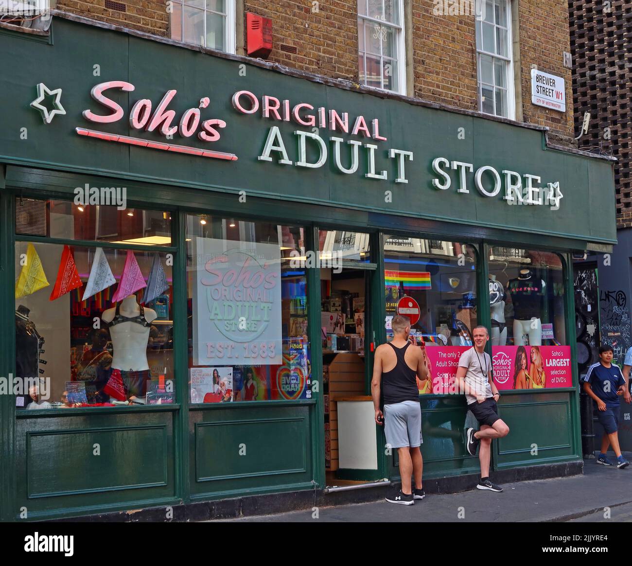 Sohos original adult store - Brewer St, London, England, UK, W1F 0SF Stock Photo