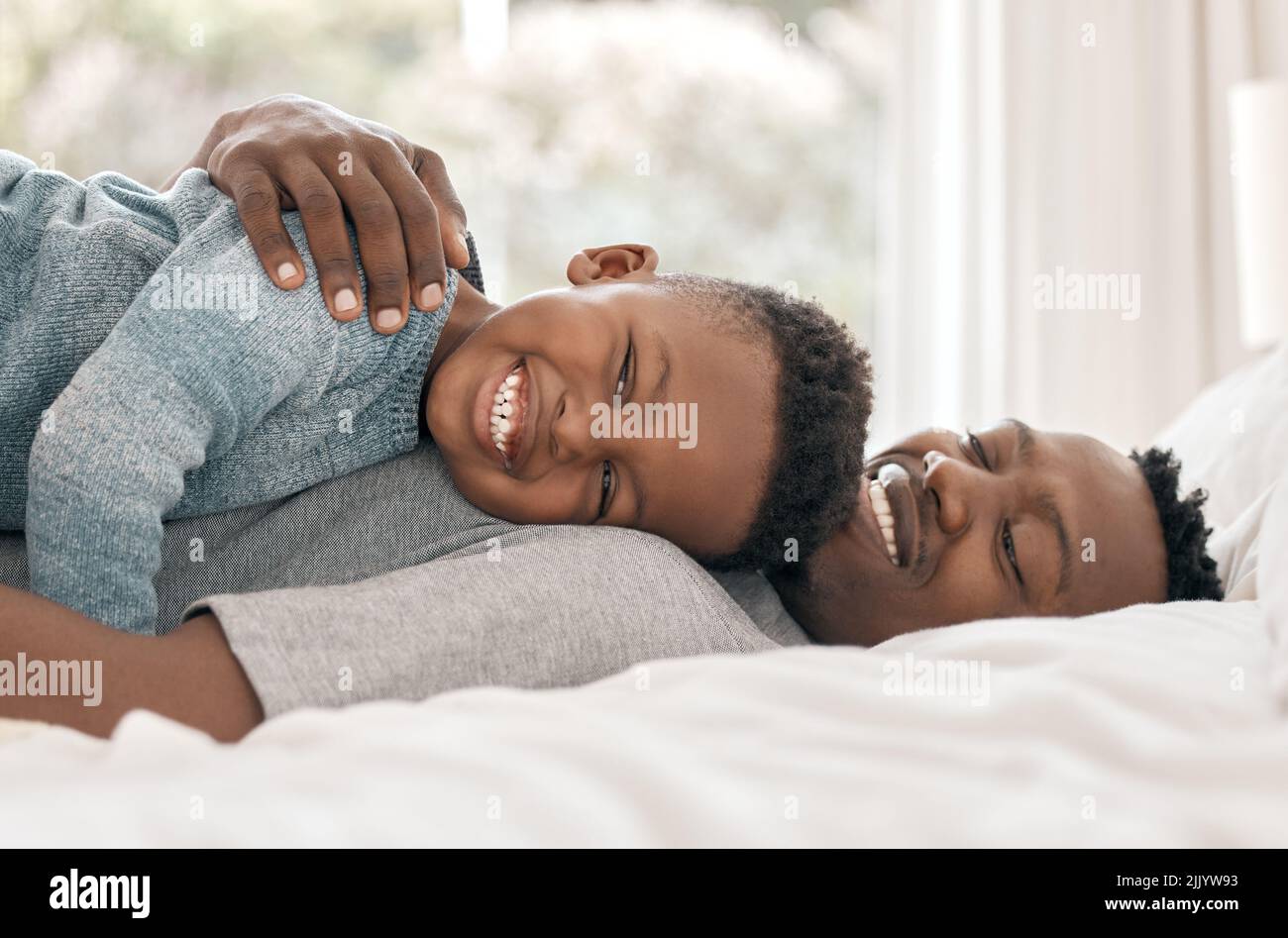 Dads more comfortable than my bed. Cropped portrait of an adorable