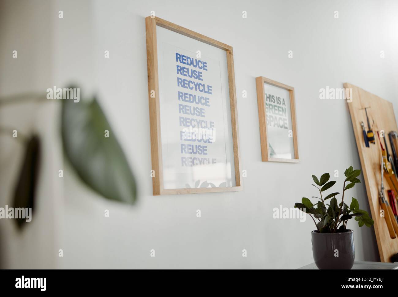 Reduce recycle reuse poster hi-res stock photography and images - Alamy