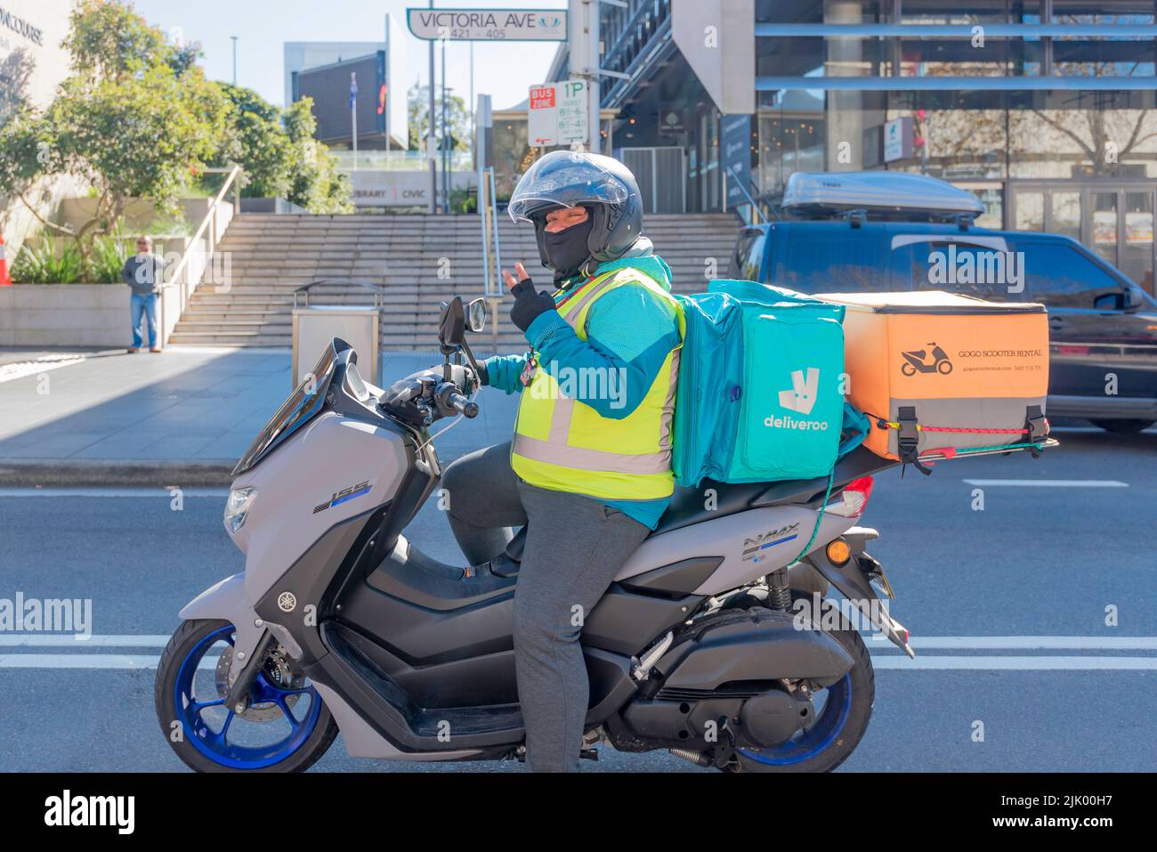 Gogo scooter rental hires stock photography and images Alamy