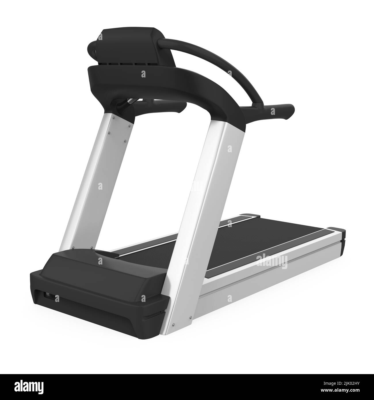 Treadmill isolated on white background Stock Photo